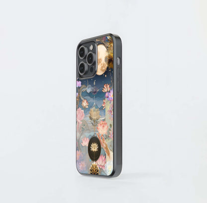 Moon & Bloom Bird Glass Case