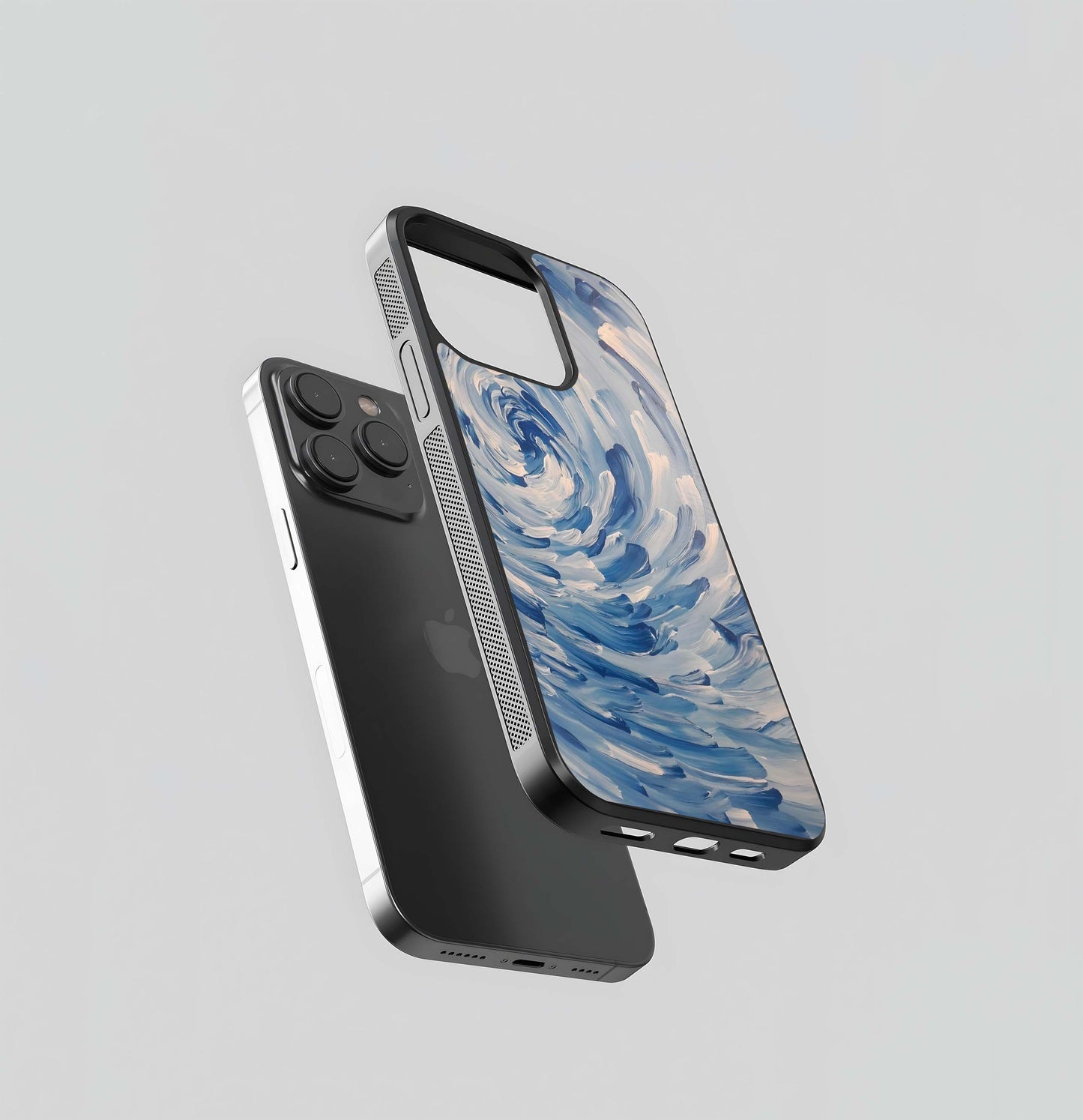 Arctic Canvas Motion Glass Case