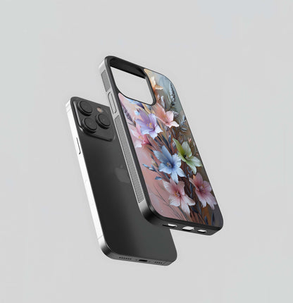 Chromatic Lily Cluster Glass Case