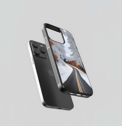 Frosty Bend Glass Case