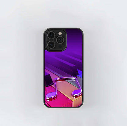 Chromatic Piano Rhythm Glass Case
