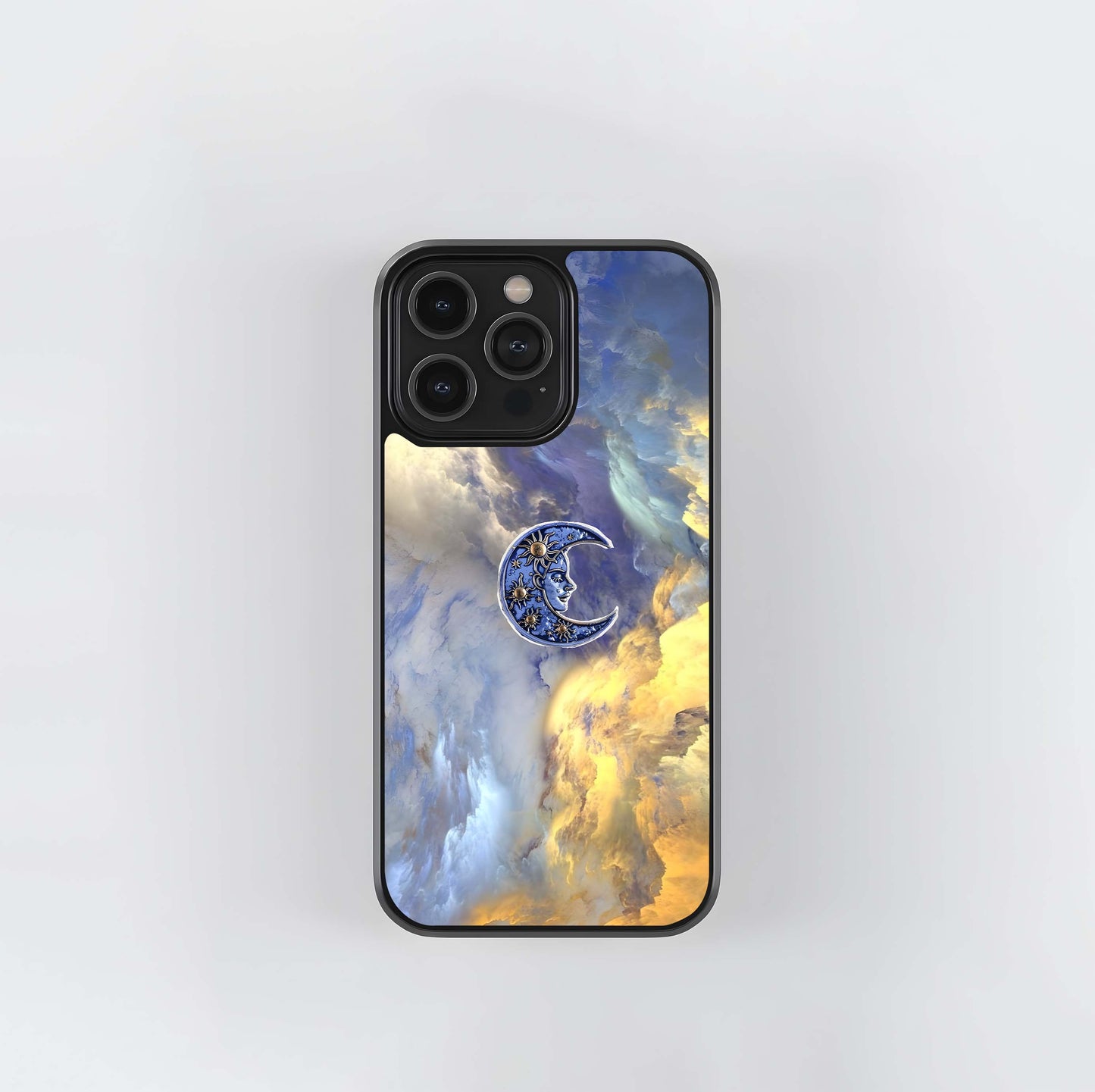 Artistic Cloudy Sky Glass Case