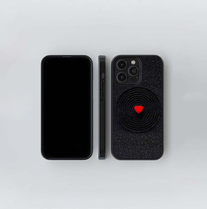 Zen Heart Ripple Glass Case