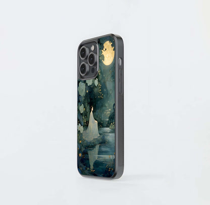 Moonlit Forest Glow Glass Case