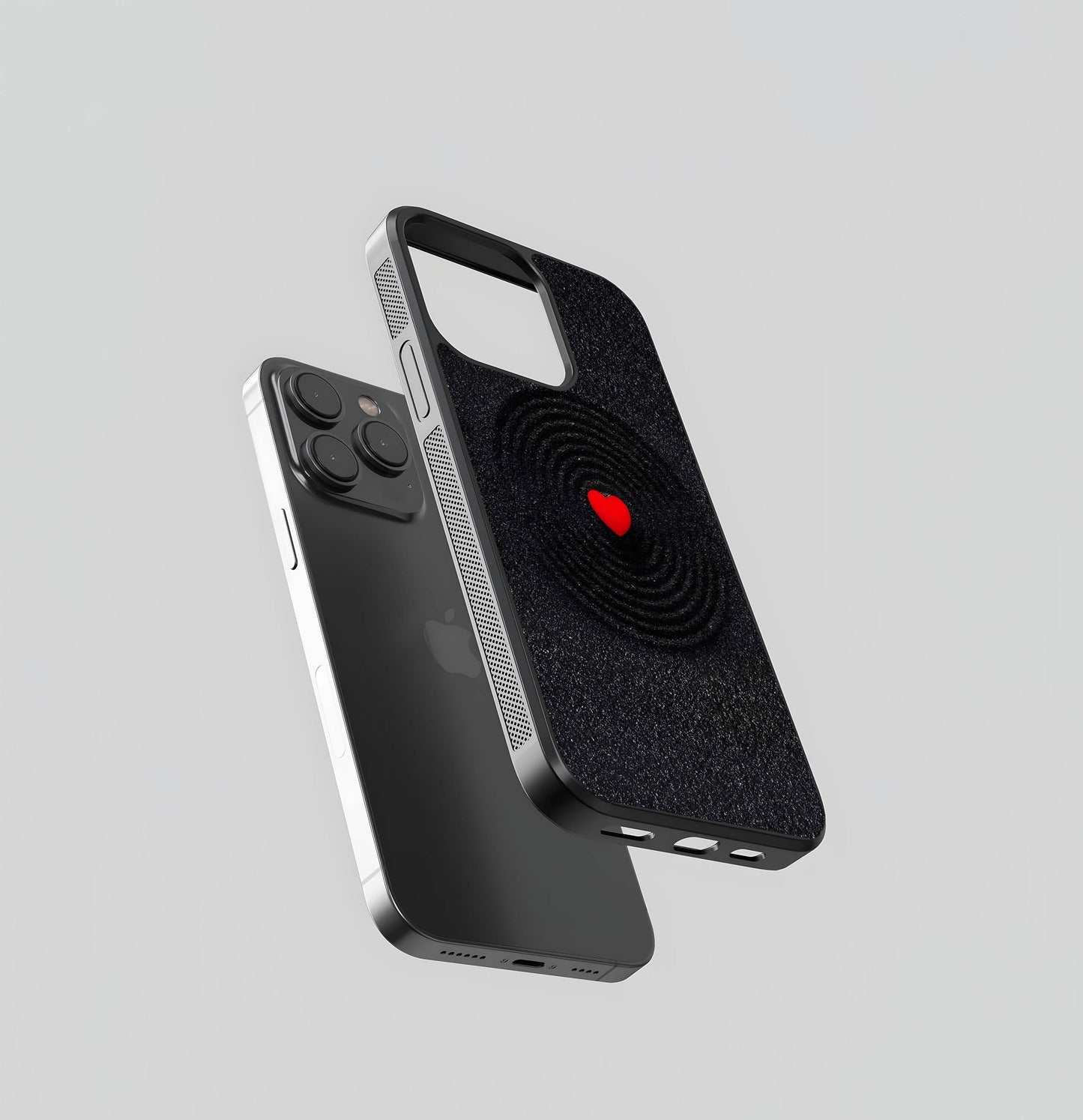 Zen Heart Ripple Glass Case