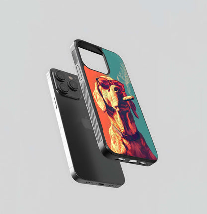 Chill Dog Vibe Glass Case
