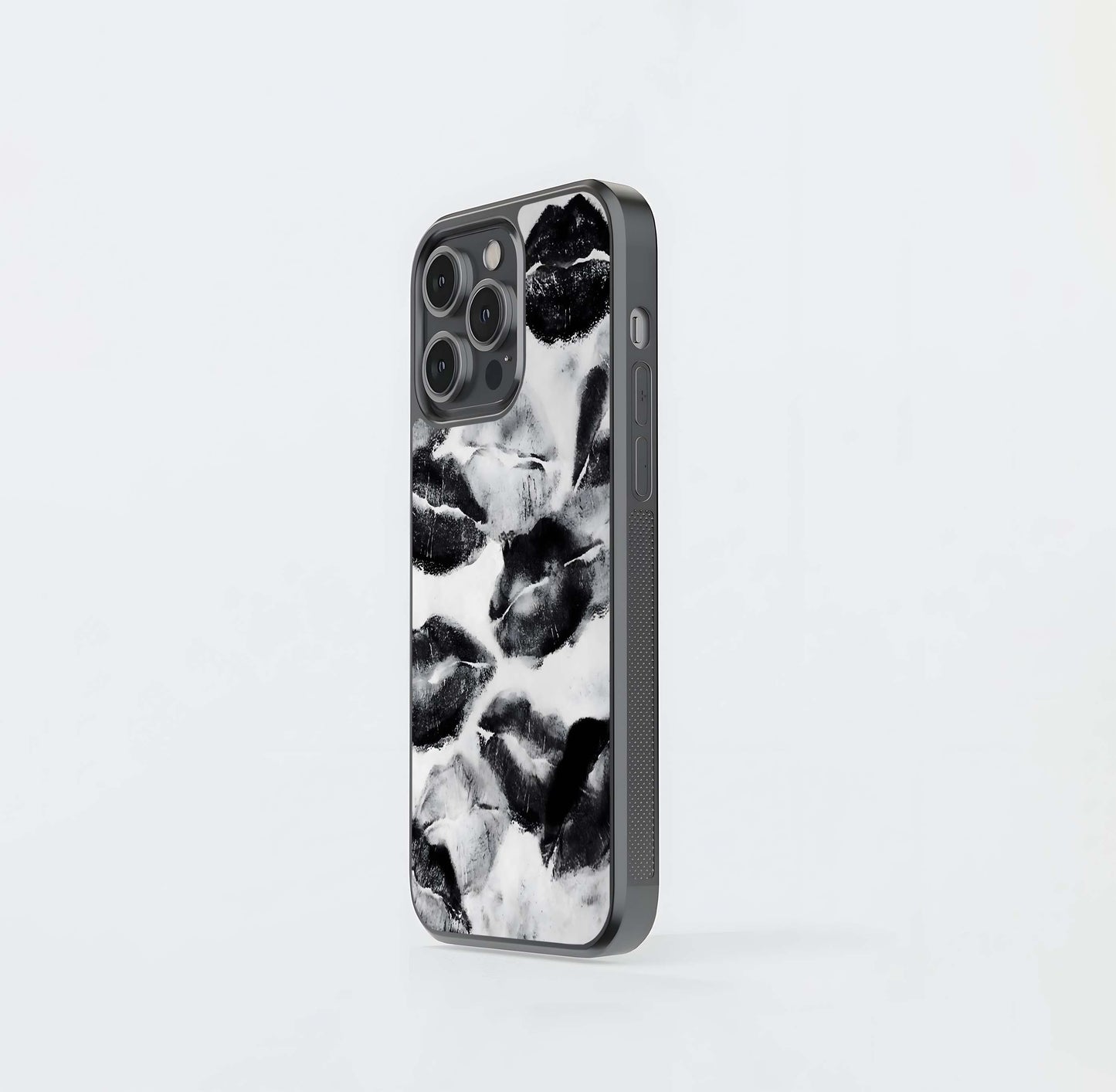 Midnight Kiss Marks Glass Case