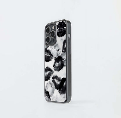 Midnight Kiss Marks Glass Case