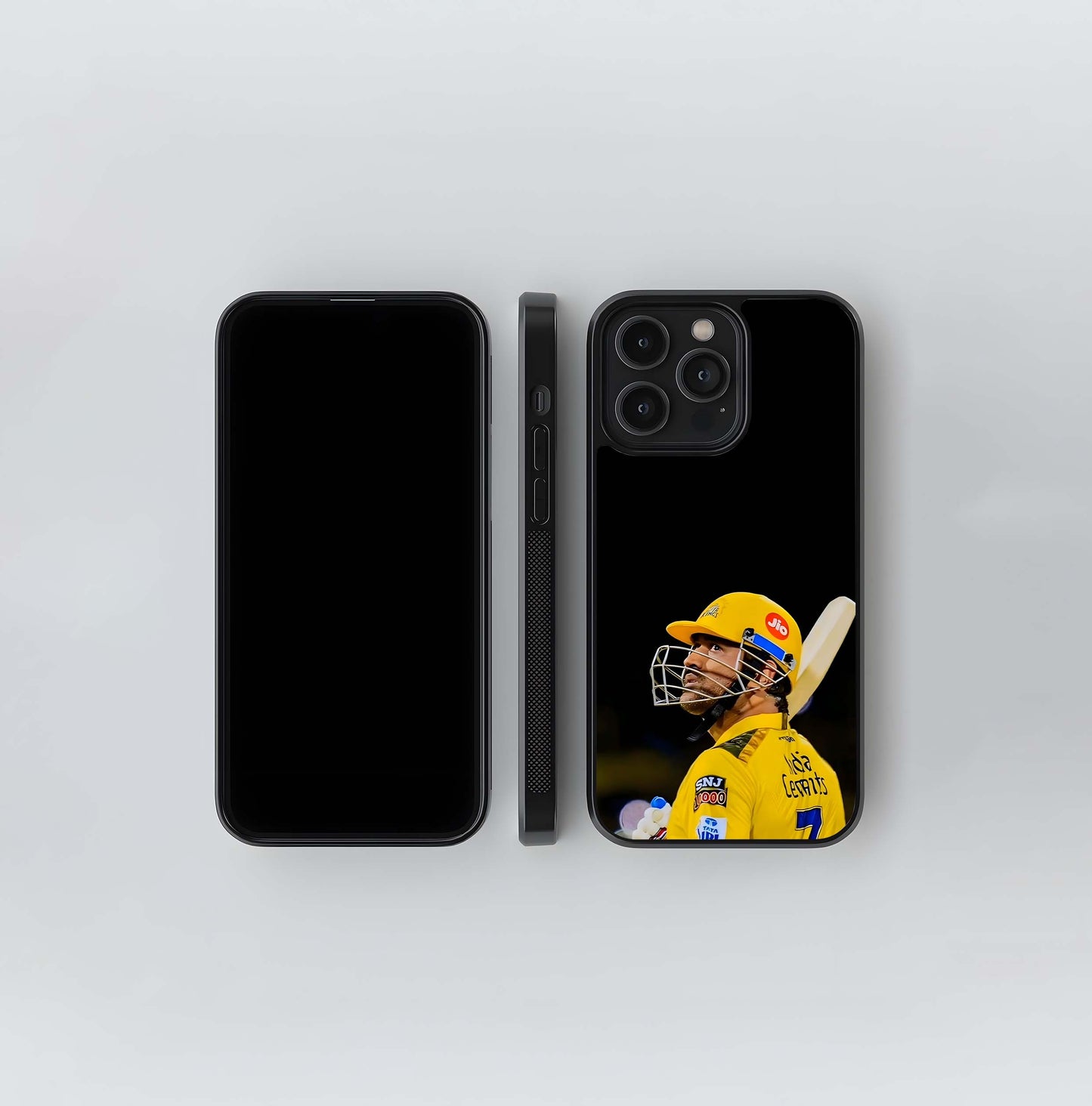 Captain Cool Dark Portrait Glass Case