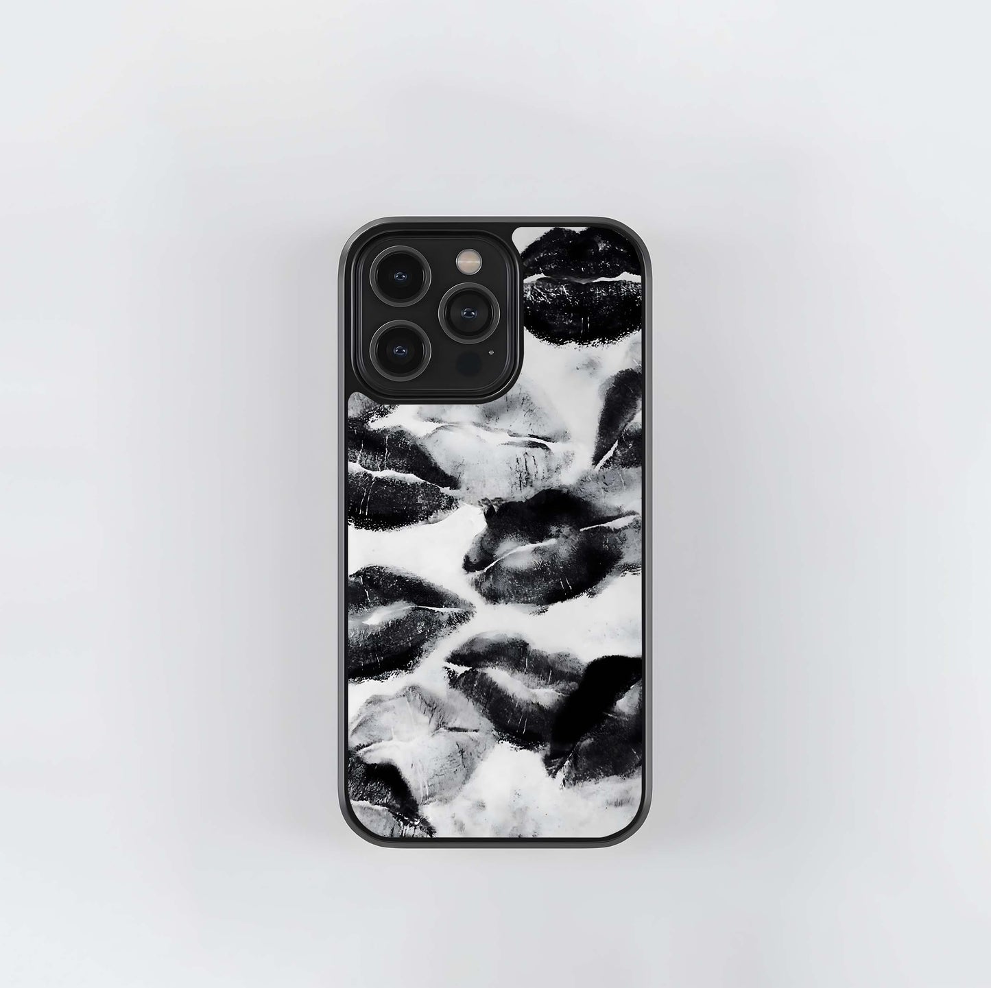 Midnight Kiss Marks Glass Case