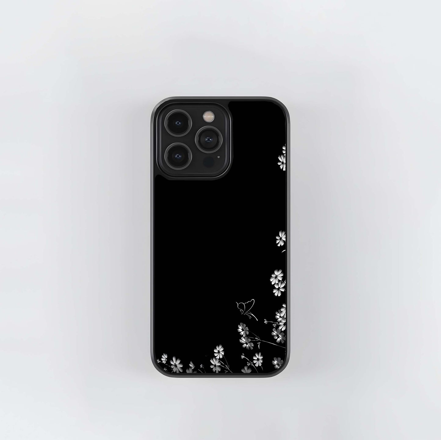 Flower Tale Tiles Glass Case