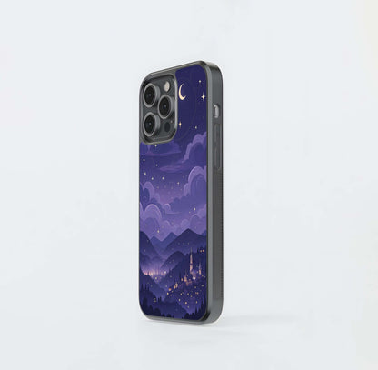 Minimal Night View Glass Case