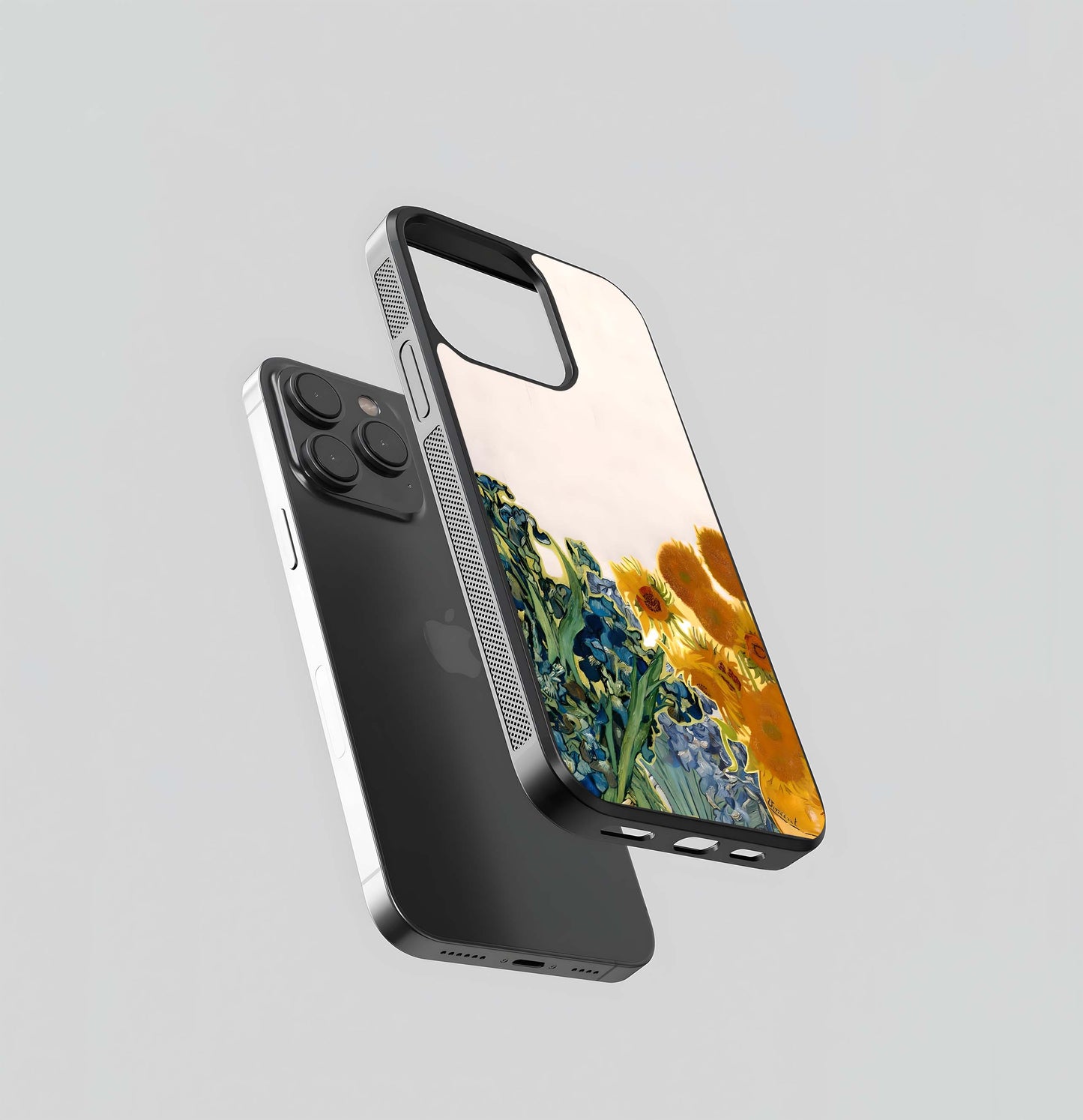 Artistic Petal Mood Glass Case