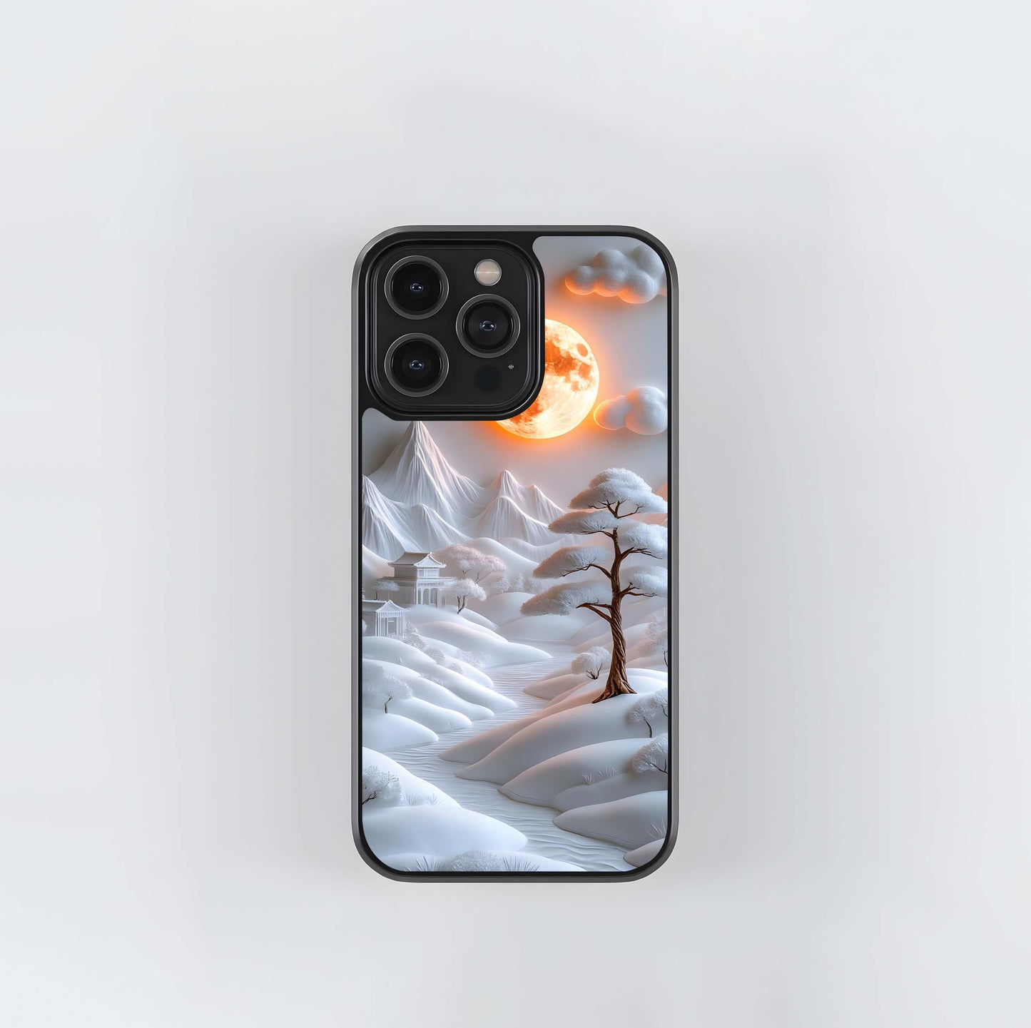 Moonlit Zen Valley Glass Case