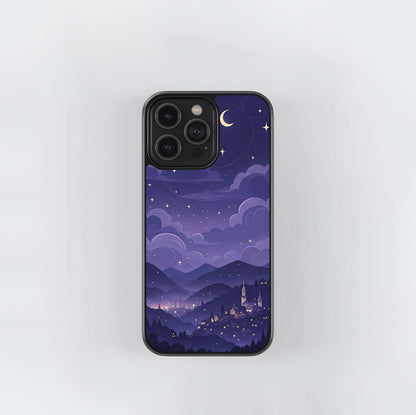 Minimal Night View Glass Case