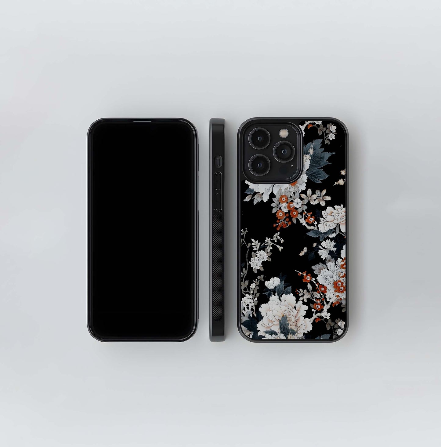 Muted Floral MistGlass Case