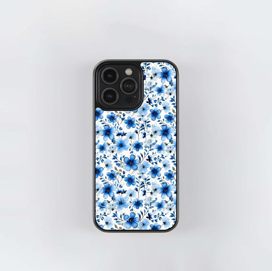 Minimalist Flowers Glass Case