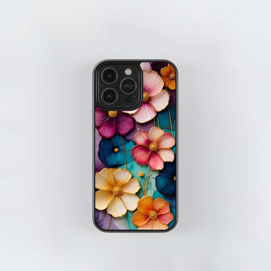 Artlyn Grace Flower Pattern Glass Case