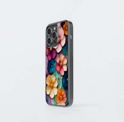 Artlyn Grace Flower Pattern Glass Case
