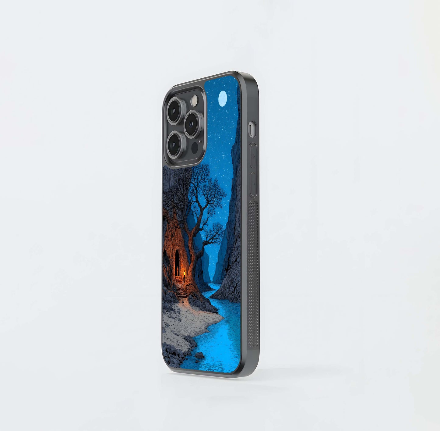 Mystic Moon Path Glass Case