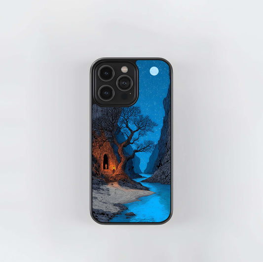 Mystic Moon Path Glass Case