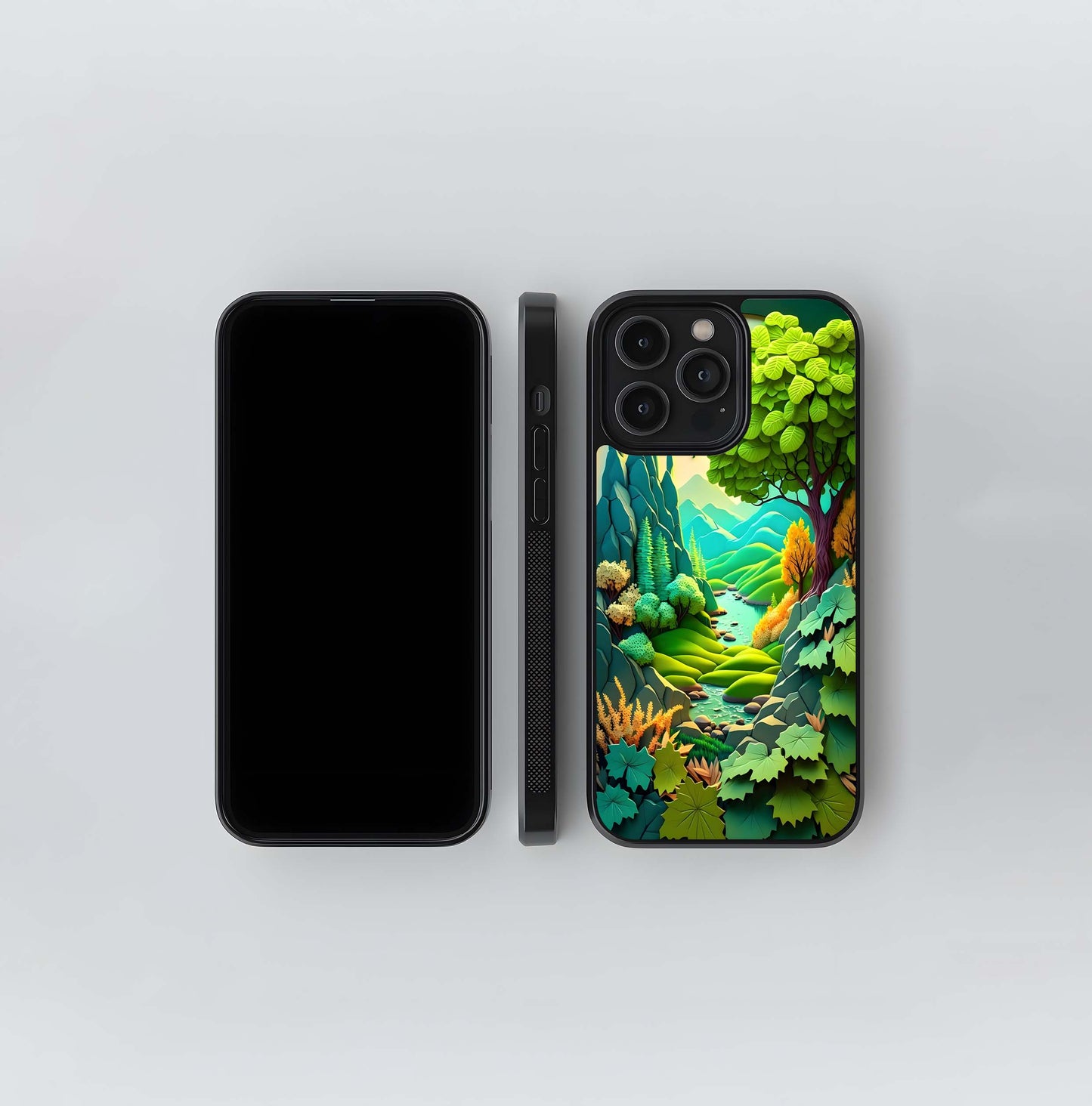 Nature Layered Bliss Glass Case