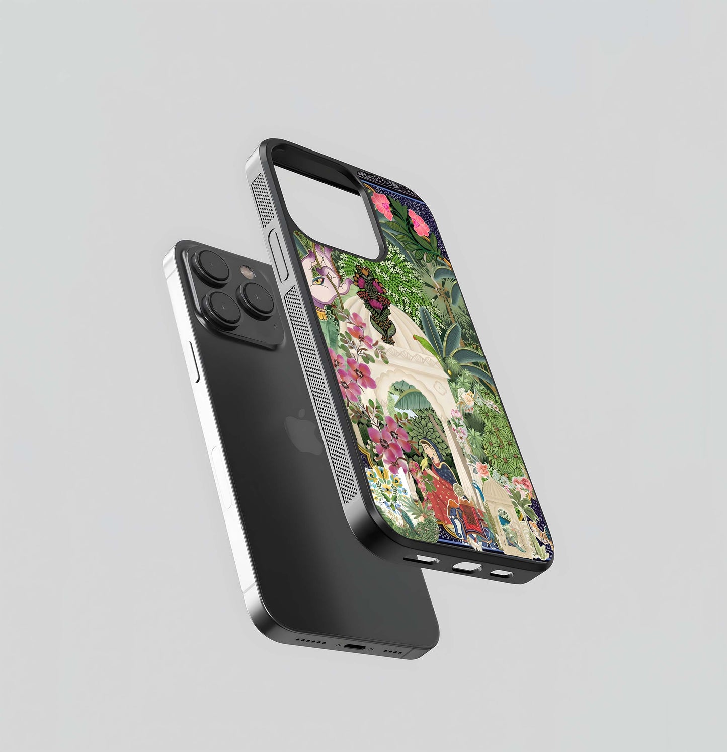 Jungle Raj Miniature Glass Case