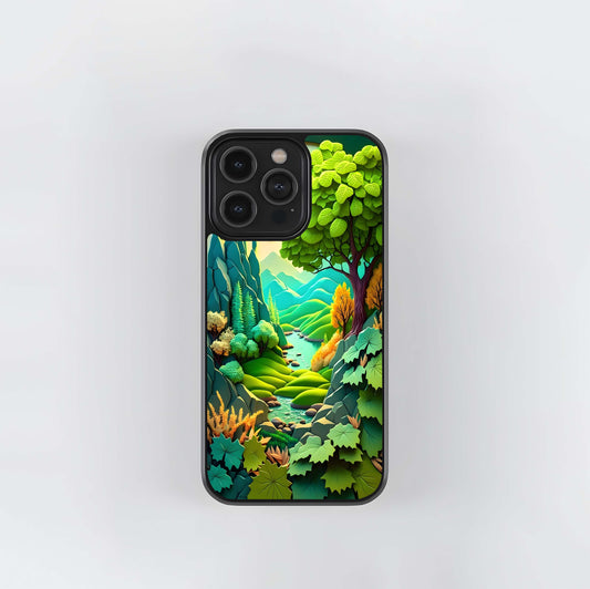 Nature Layered Bliss Glass Case