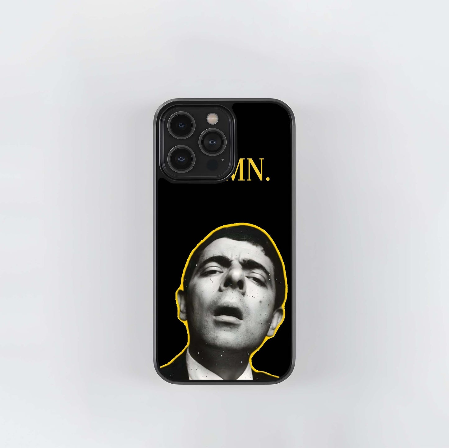 Mr Bean Damm Glass Case