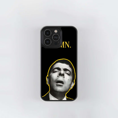 Mr Bean Damm Glass Case