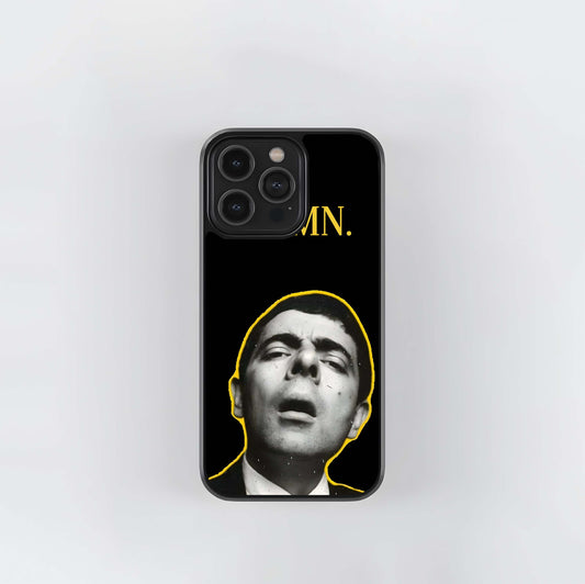 Mr Bean Damm Glass Case
