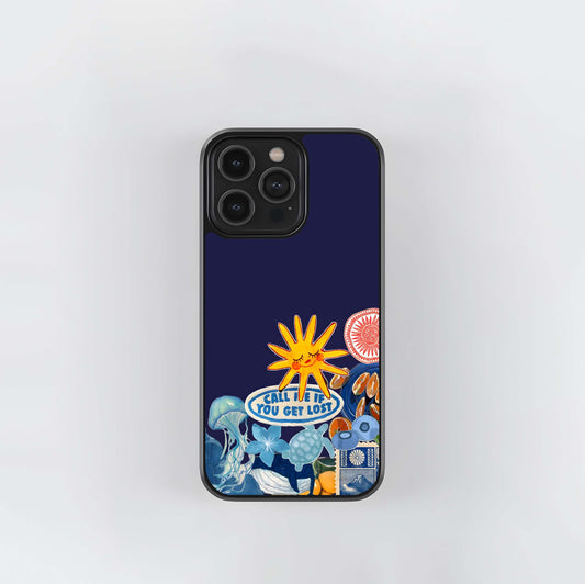 Lost Ocean Glow Glass Case