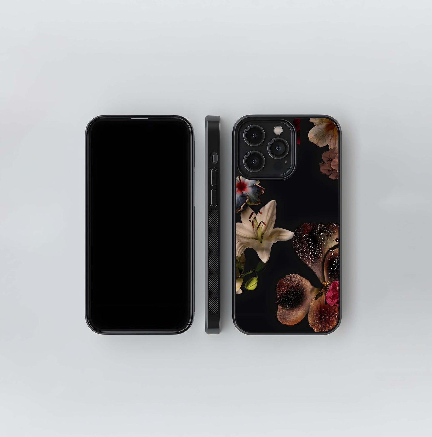 Noir Botanica Glass Case