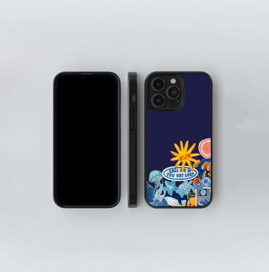 Lost Ocean Glow Glass Case