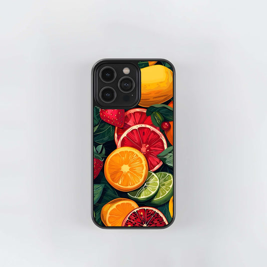 Multiple Fruits Glass Case