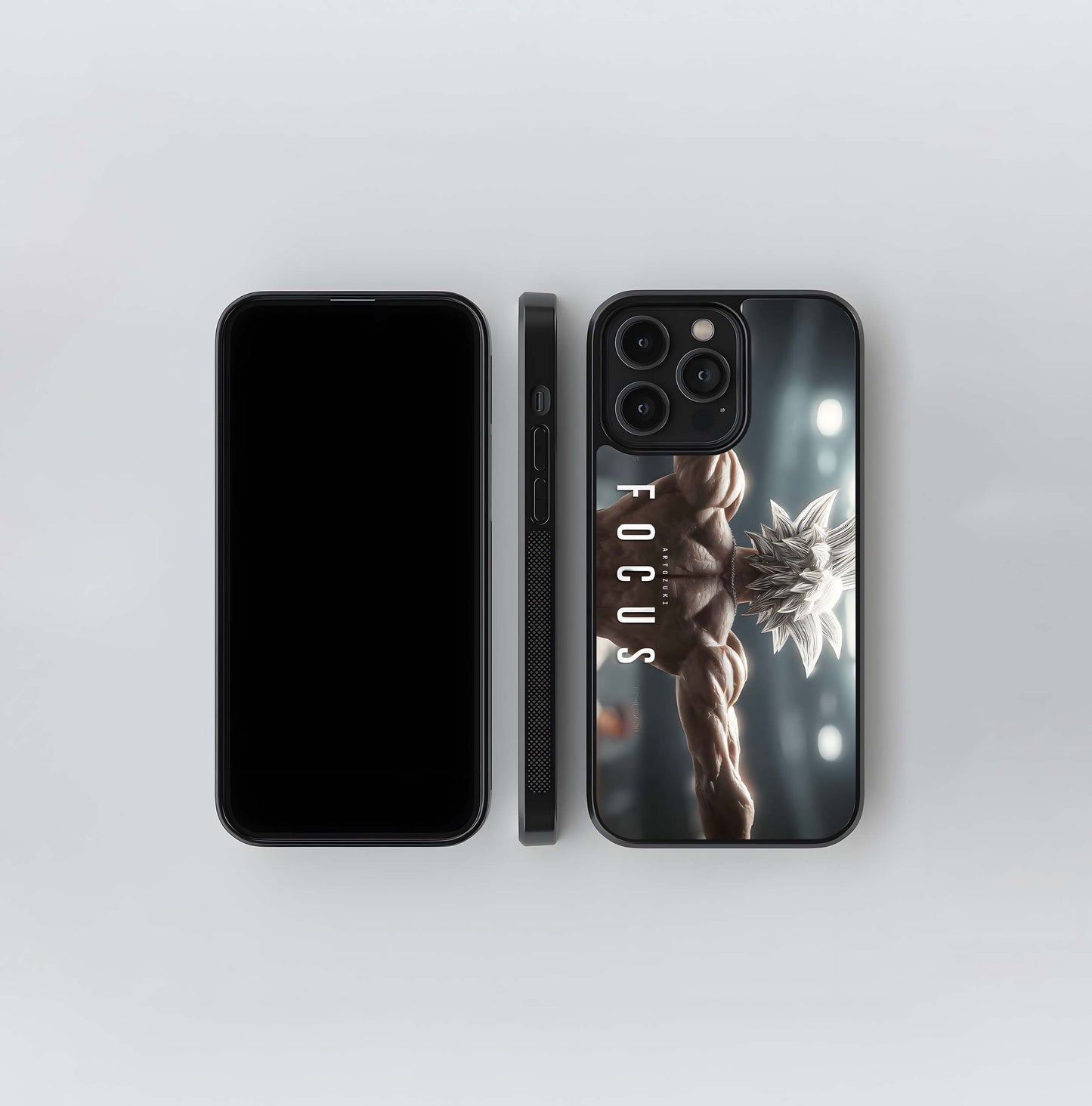 Goku Focus Back Profile Glass Case