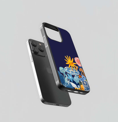 Lost Ocean Glow Glass Case