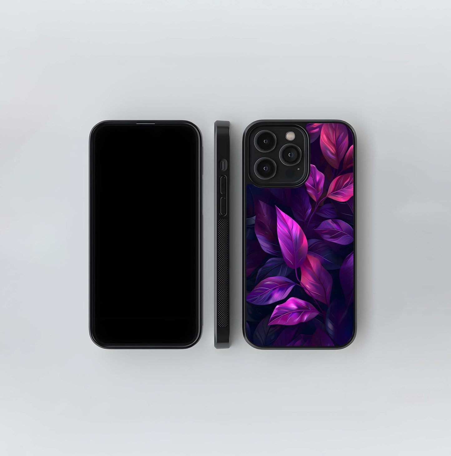 lectric Amethyst Foliage Glass Case