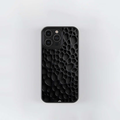 Dark Organic Mesh Glass Case