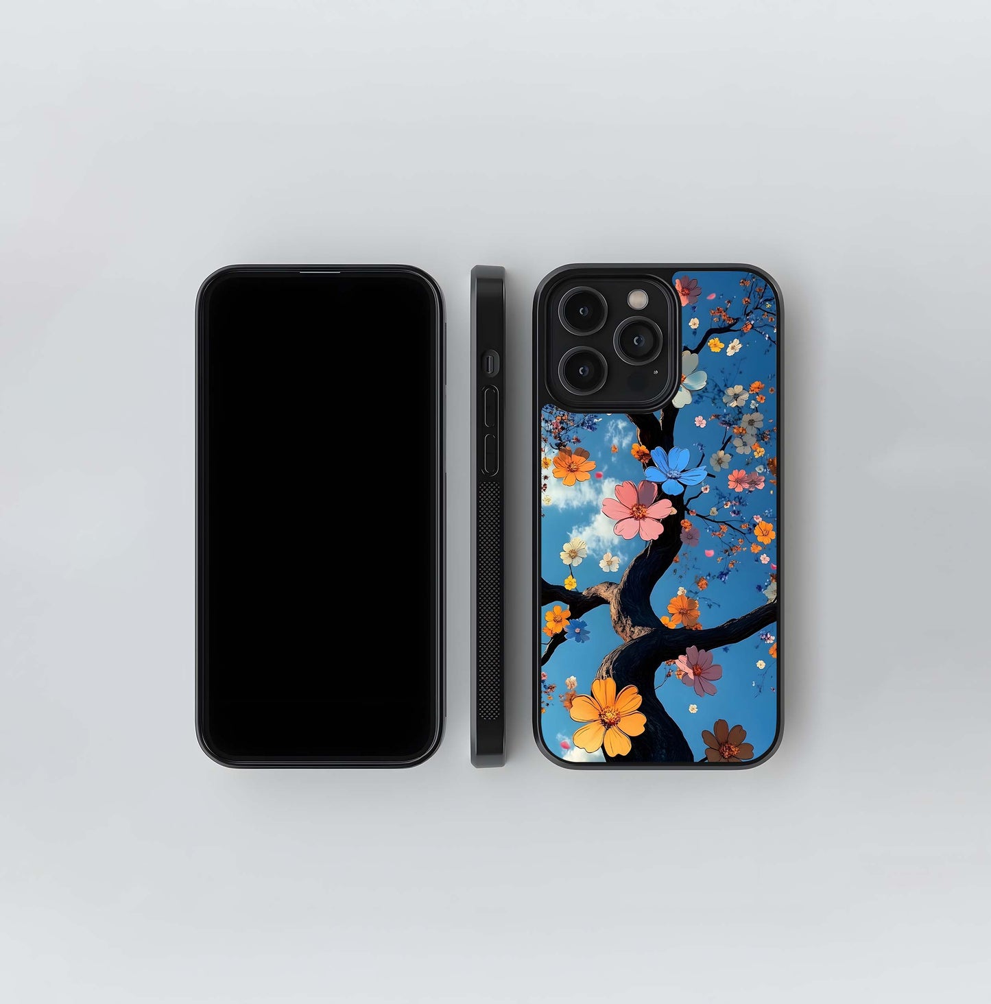 Blossom Dream Sky Glass Case