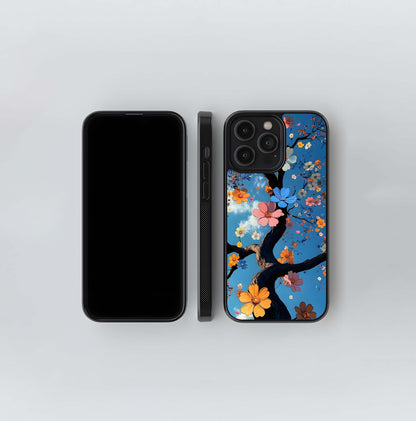 Blossom Dream Sky Glass Case