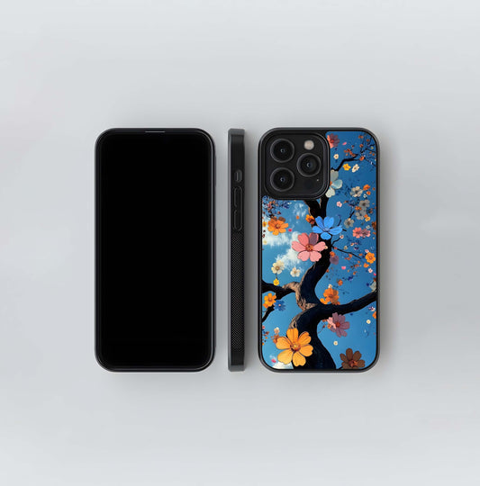 Blossom Dream Sky Glass Case