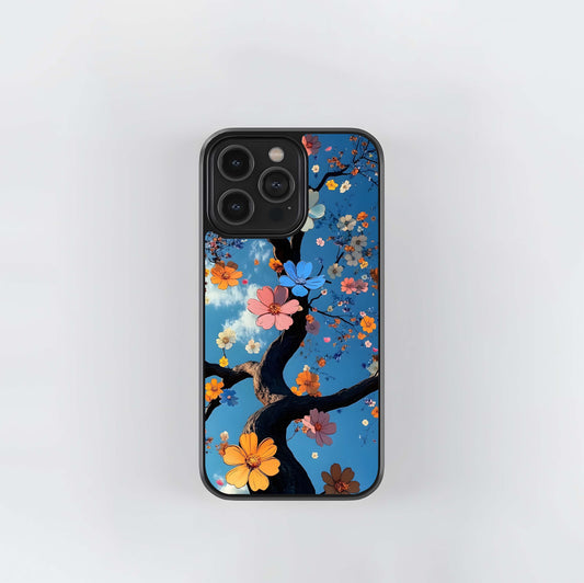 Blossom Dream Sky Glass Case