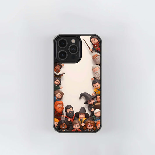 Lego Harry Potter Character Border Glass Case