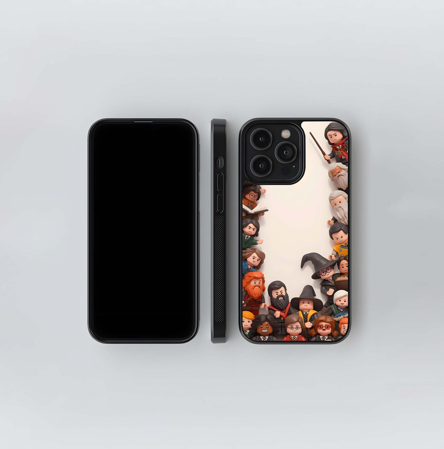 Lego Harry Potter Character Border Glass Case