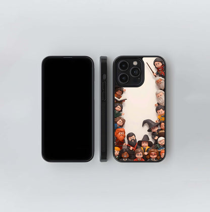 Lego Harry Potter Character Border Glass Case