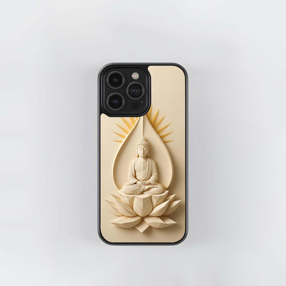 Lotus Enlightenment Glass Case