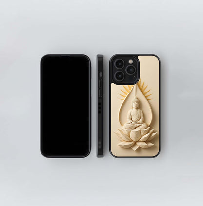 Lotus Enlightenment Glass Case