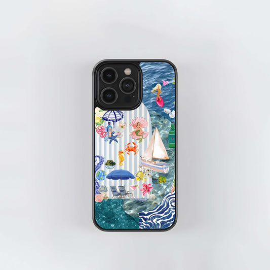 Ocean-inspired summer Glass Case