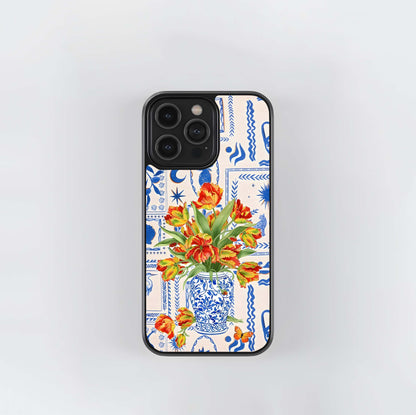 Mystic Garden Tile Glass Case